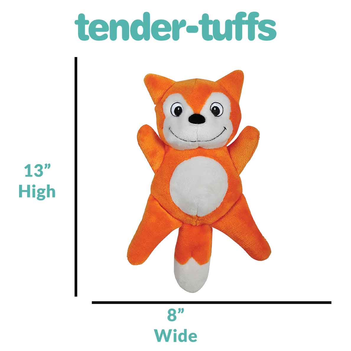 Tender-Tuffs Fox - Soft Plush Toy For Dogs