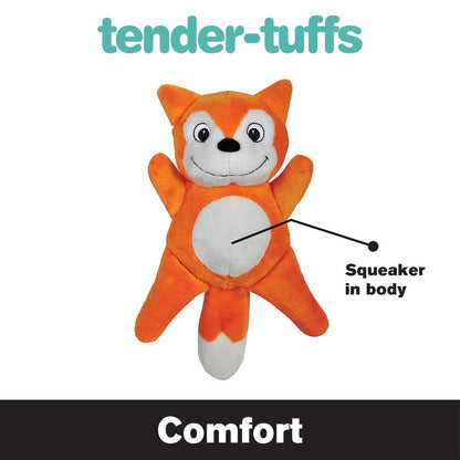 Tender-Tuffs Fox - Soft Plush Toy For Dogs