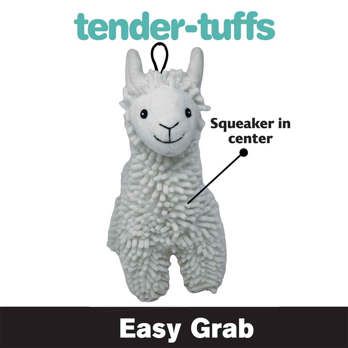 Tender-Tuffs Giavanna Llama Plush Dog Toy