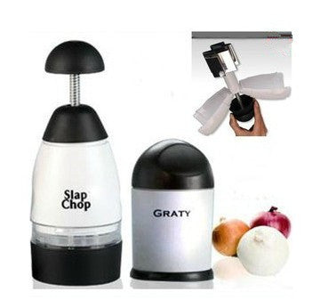 Slap Chop Slicer with Stainless Steel Blades